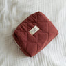 dans le sac - Quilted Pouch – Terracotta -