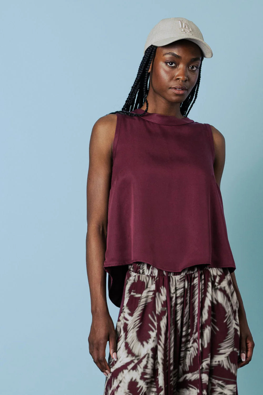 BODYBAG - Pacifica Top - Raisin