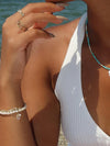 Leah Alexandra Social Mini Bracelet Pearl-Leah Alexandra-Sattva Boutique