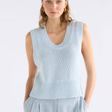 ELK - Mikkel Sweater Vest - Pearl Blue