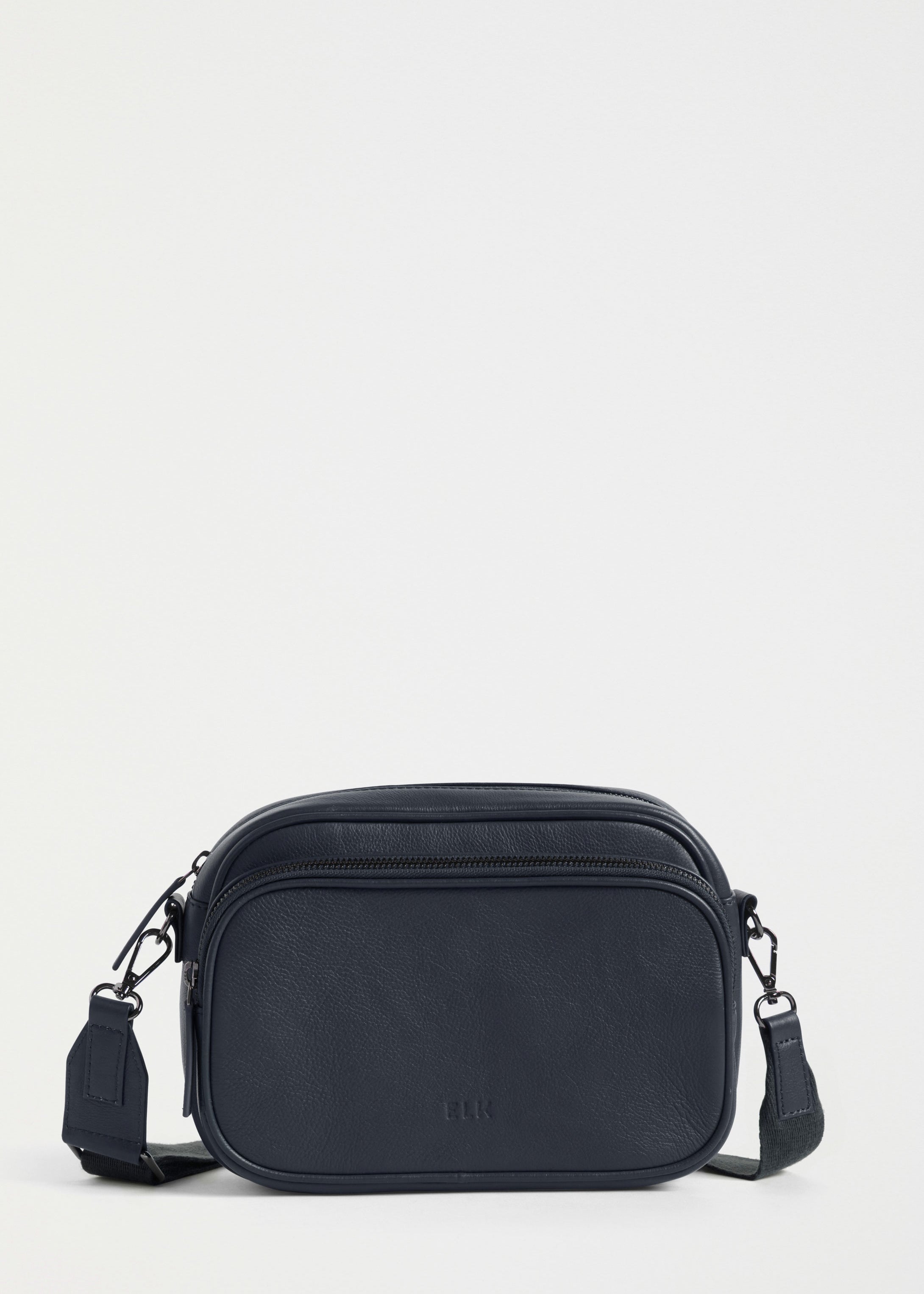 ELK Leather - Kassel Leather Crossbody Bag – Navy -