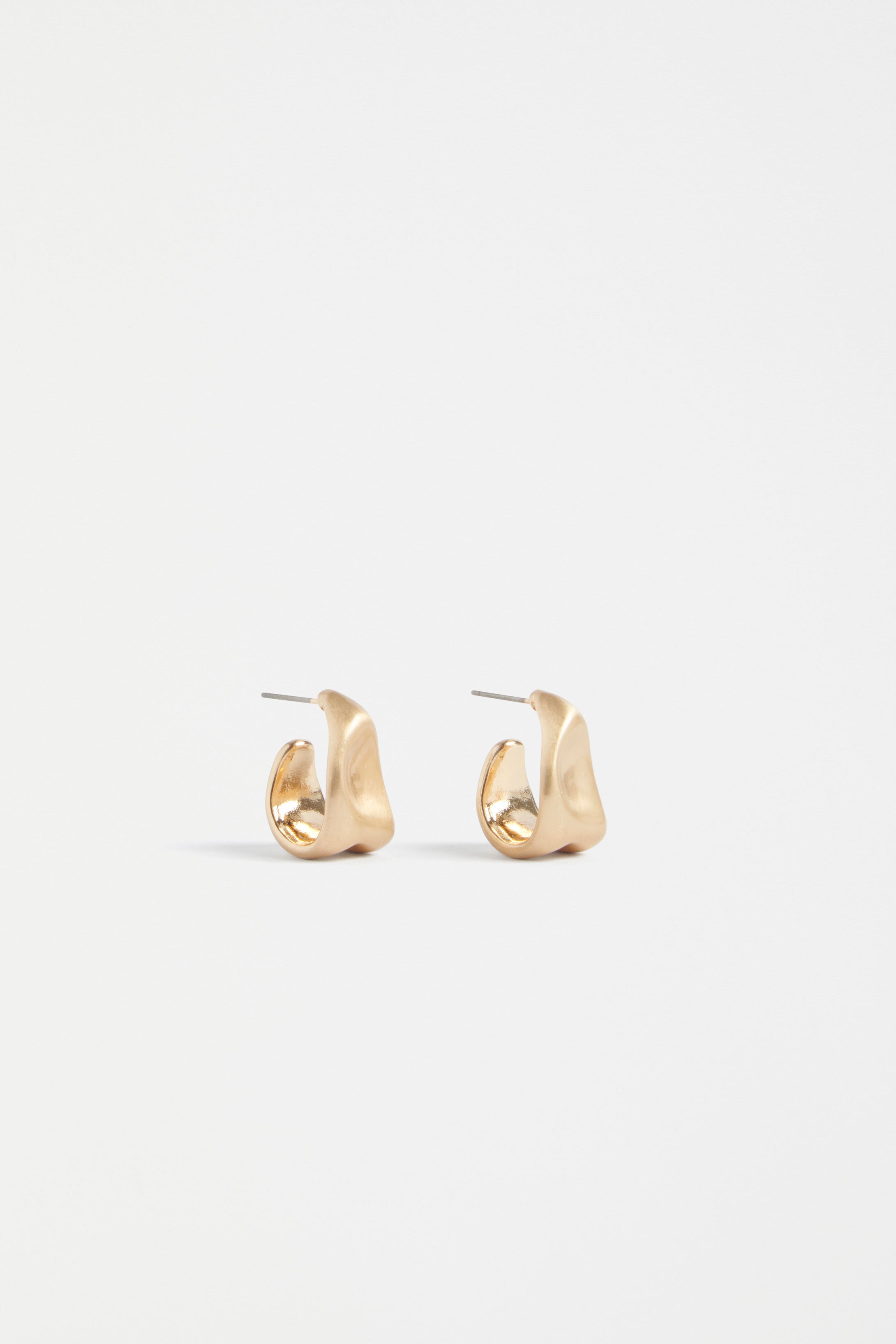ELK - Feven Small Hoop Earring – Gold -