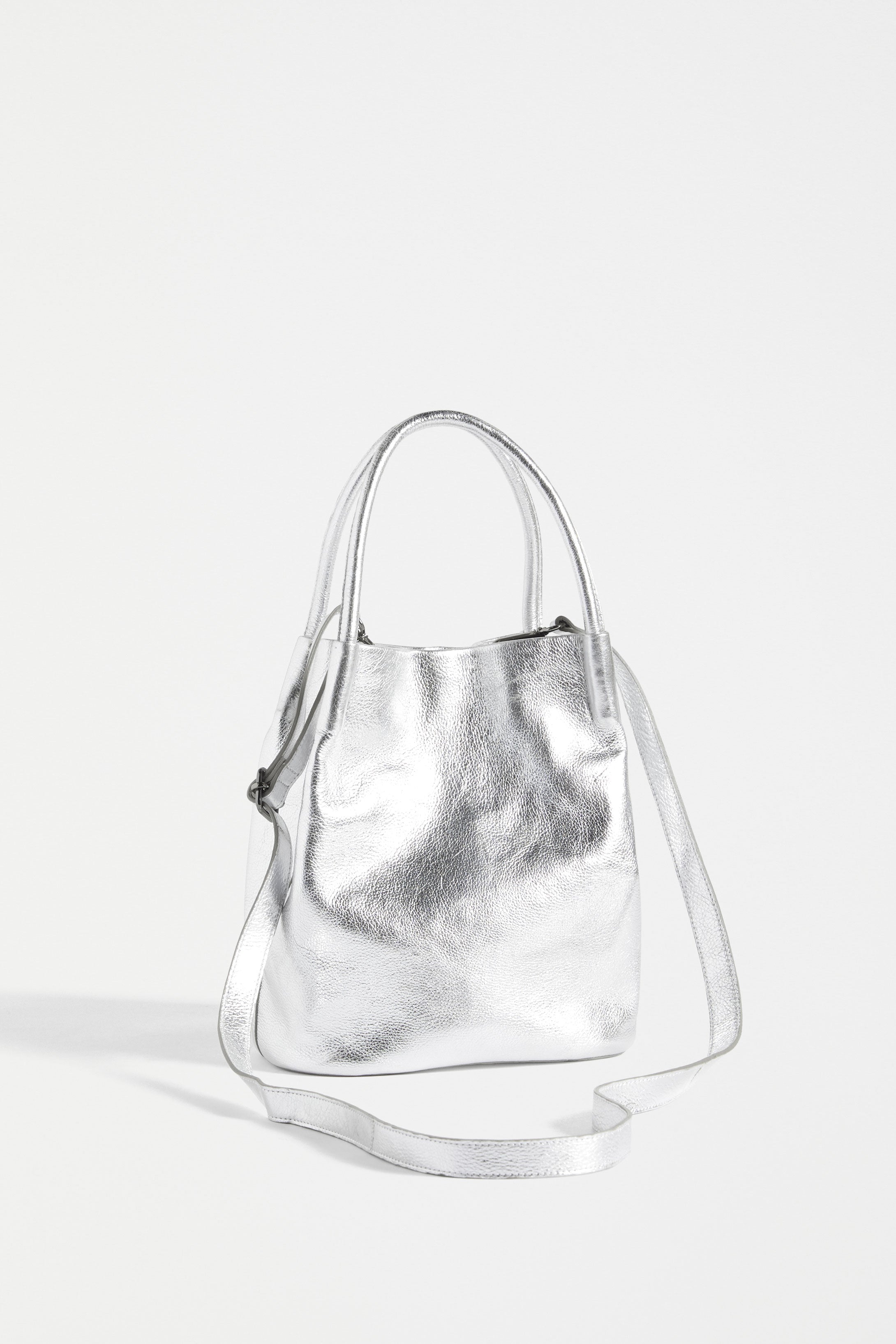 ELK Leather - Mini Orsa Bag – Silver -
