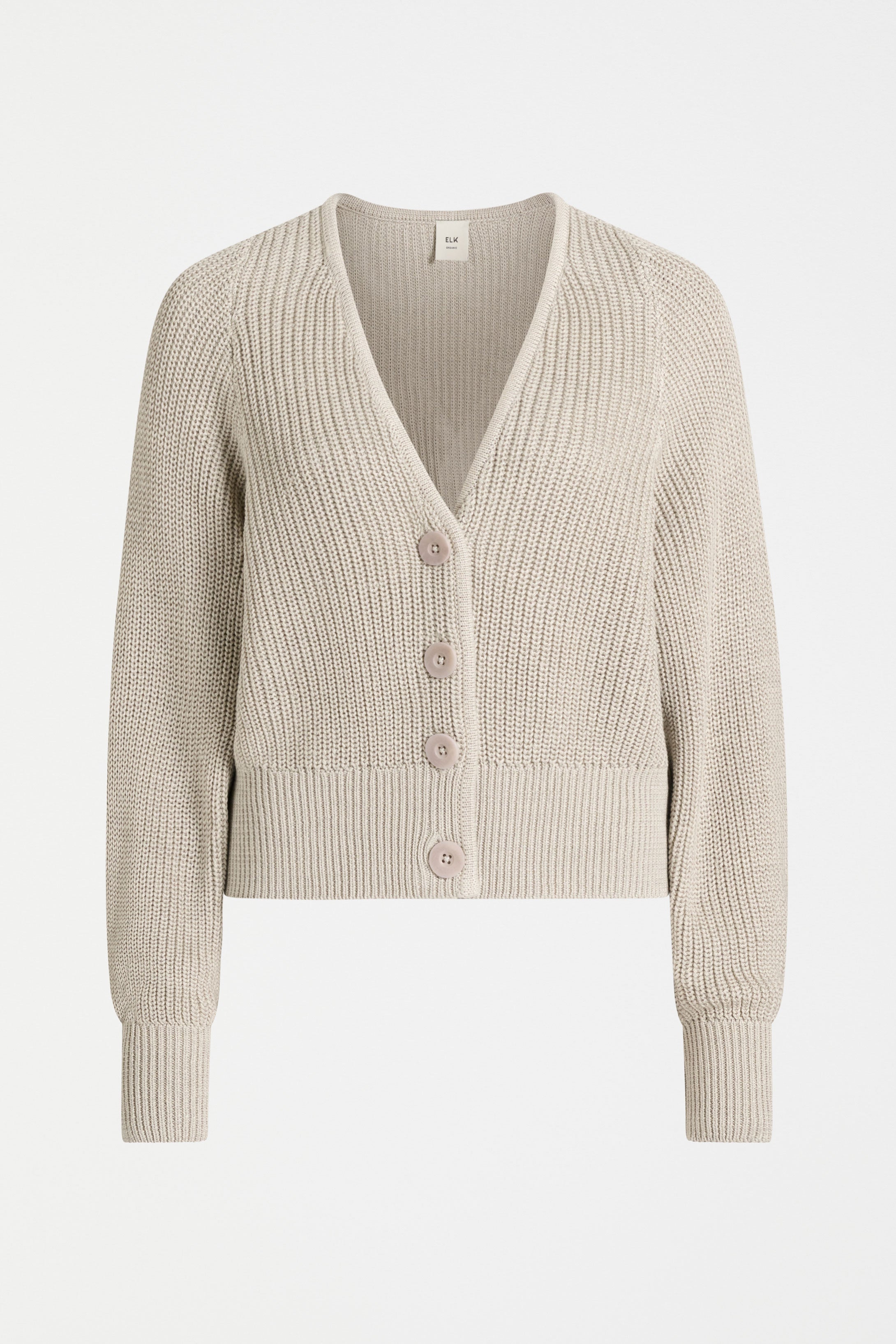 ELK - Saari Organic Cotton Cardigan -