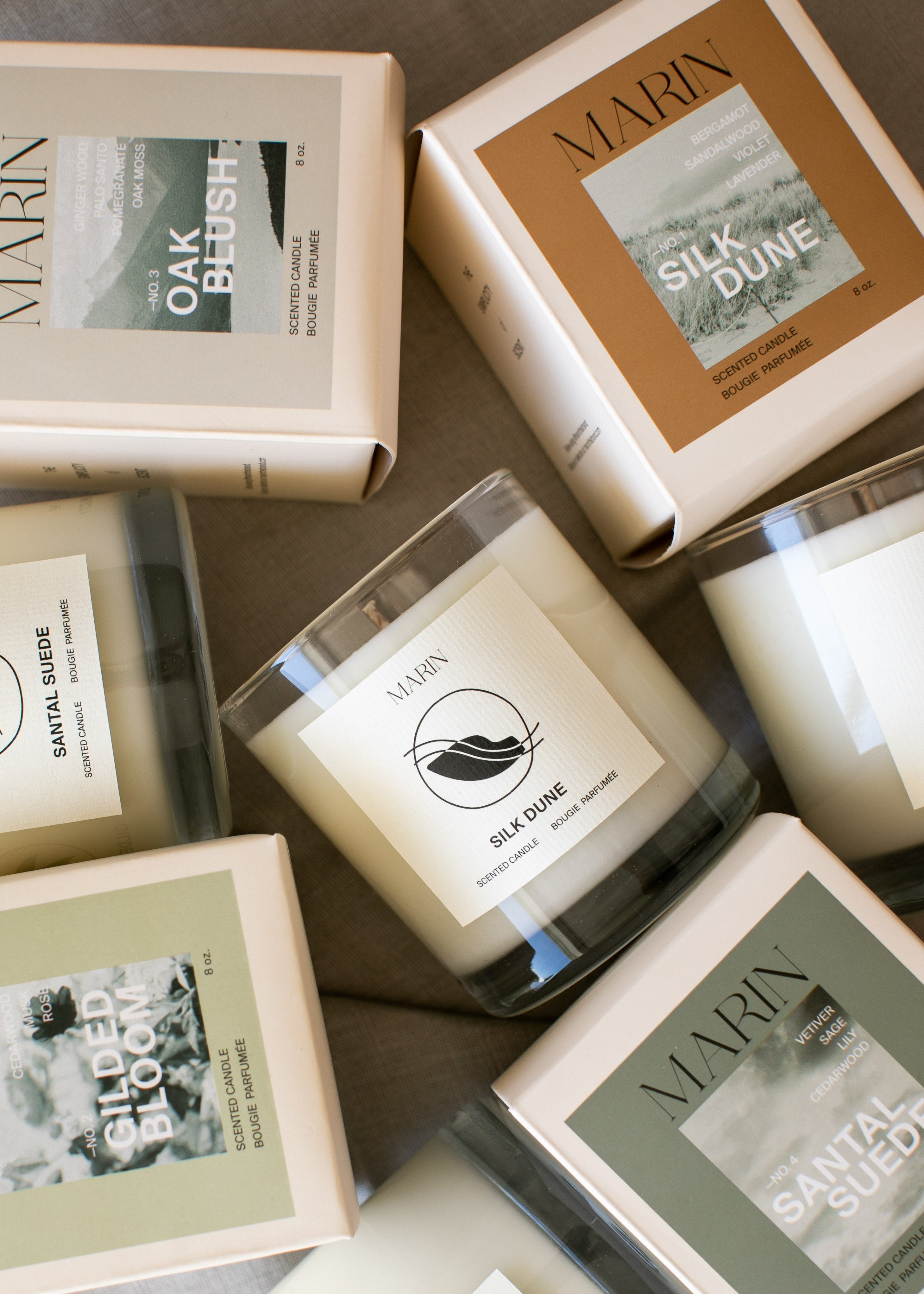 Marin - Candle Gilded Bloom -