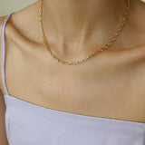 Leah Alexandra - Venetian Bold Chain Necklace – Gold 18-20" -