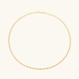 Leah Alexandra - Venetian Bold Chain Necklace – Gold 18-20" -
