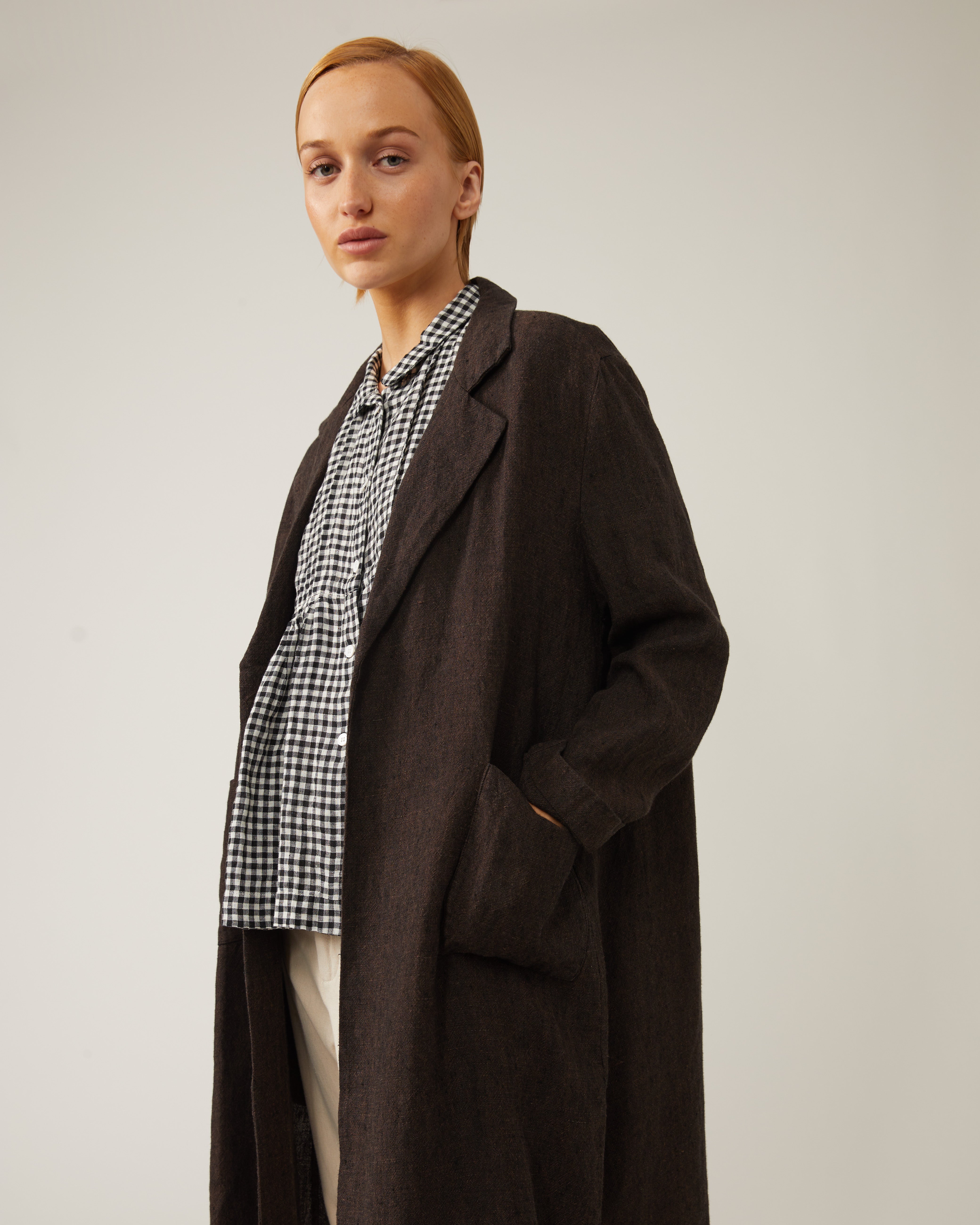 Naïf - Louison Gingham Blouse -