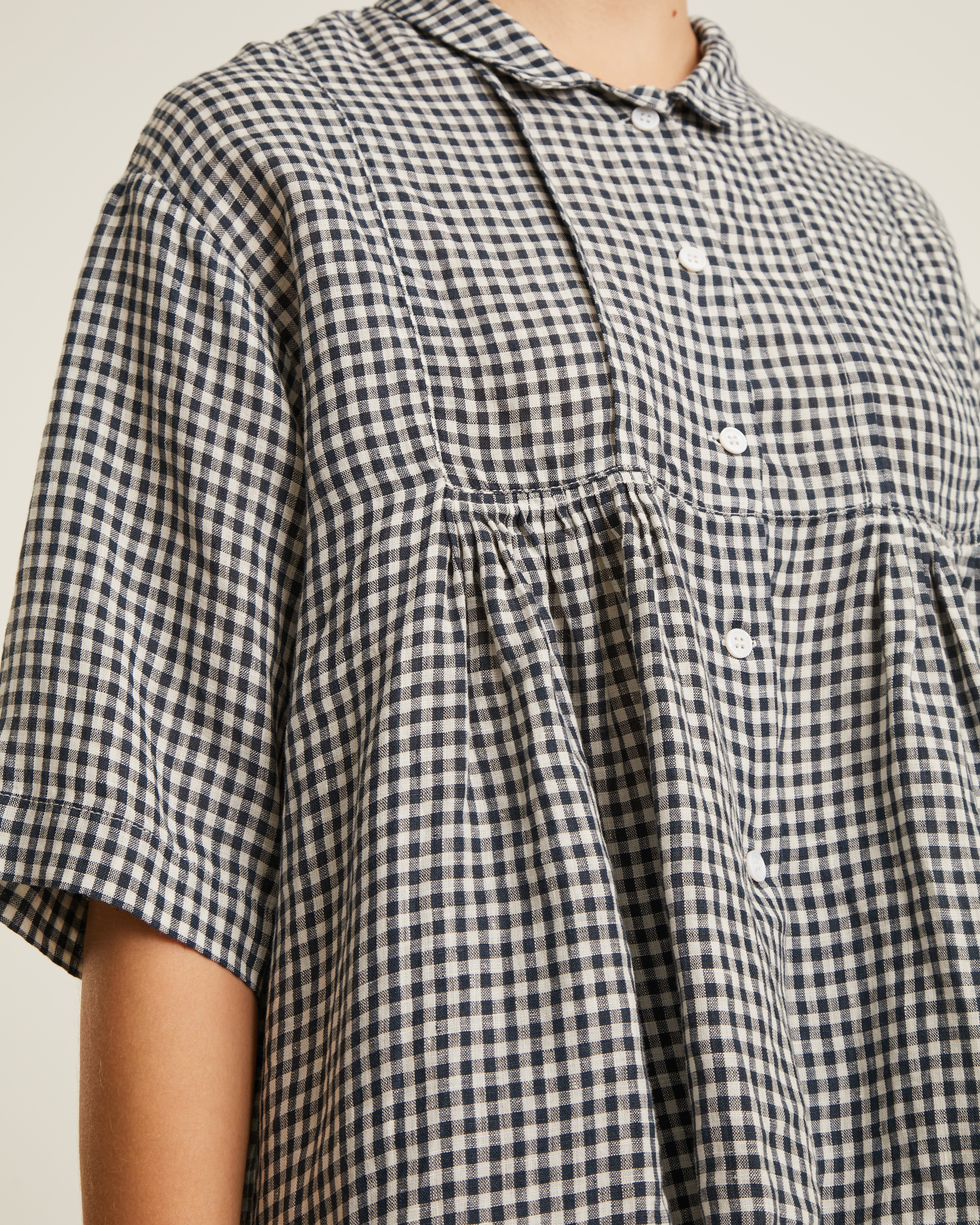 Naïf - Louison Gingham Blouse -