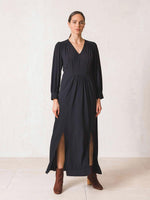 Plain Midi Dress-Indi & Cold-Sattva Boutique