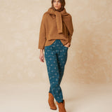 Quilted Jacquard Pant