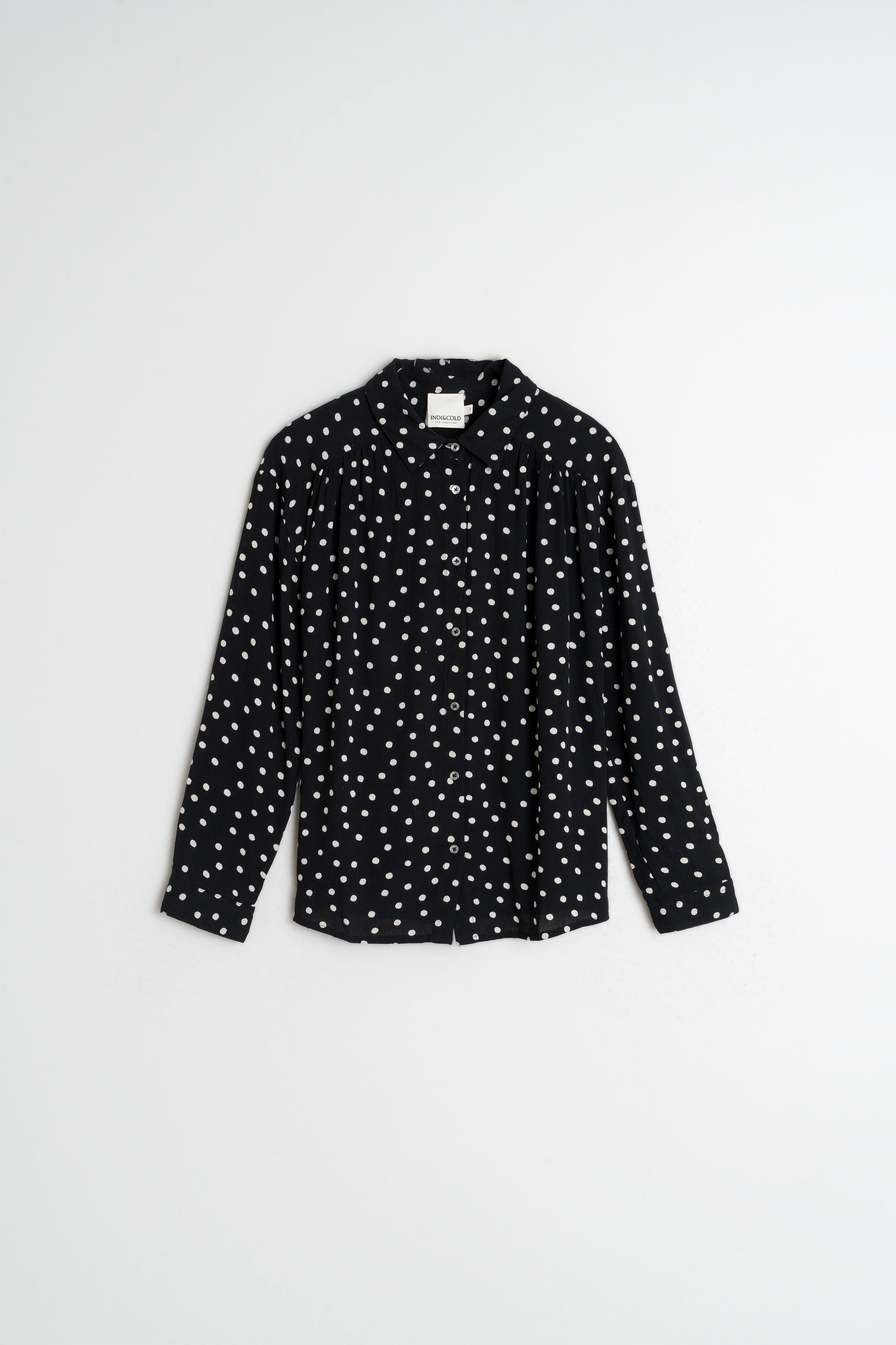 Indi & Cold - Bea Polkadot Blouse -