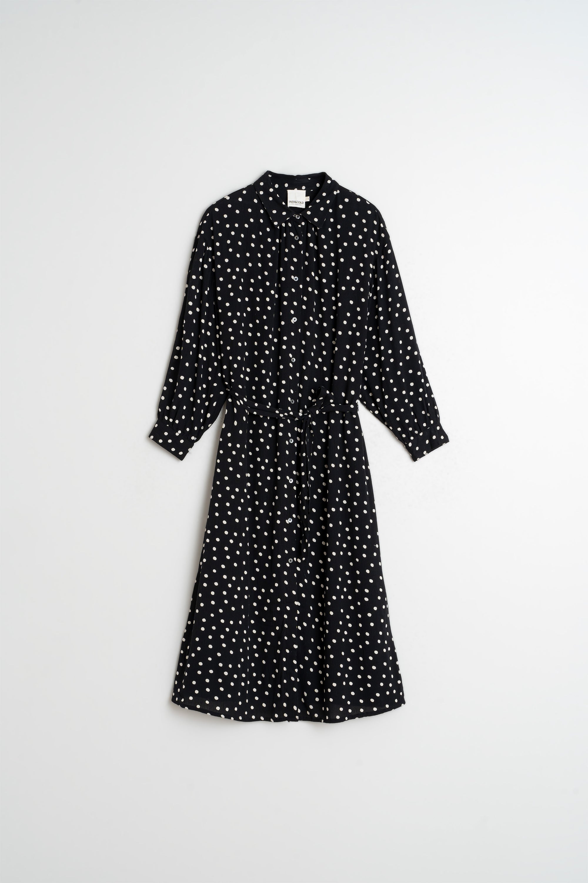 Indi & Cold - Oversized Shirt Dress -