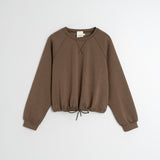 Indi & Cold - Adjustable Waist Sweatshirt -