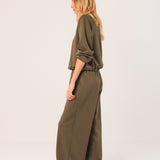 Indi & Cold - Adjustable Waist Sweatshirt -