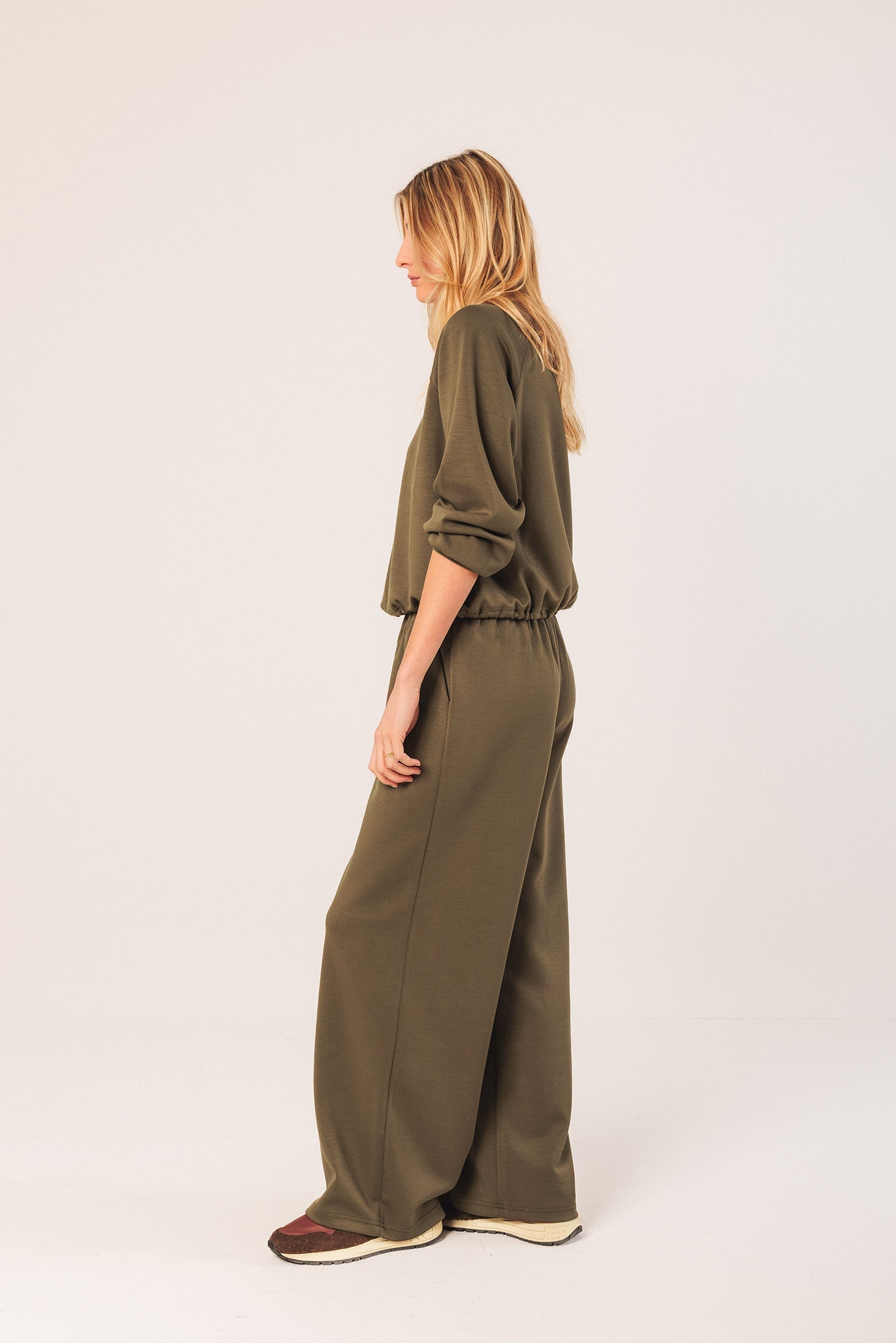 Indi & Cold - Adjustable Waist Sweatshirt -