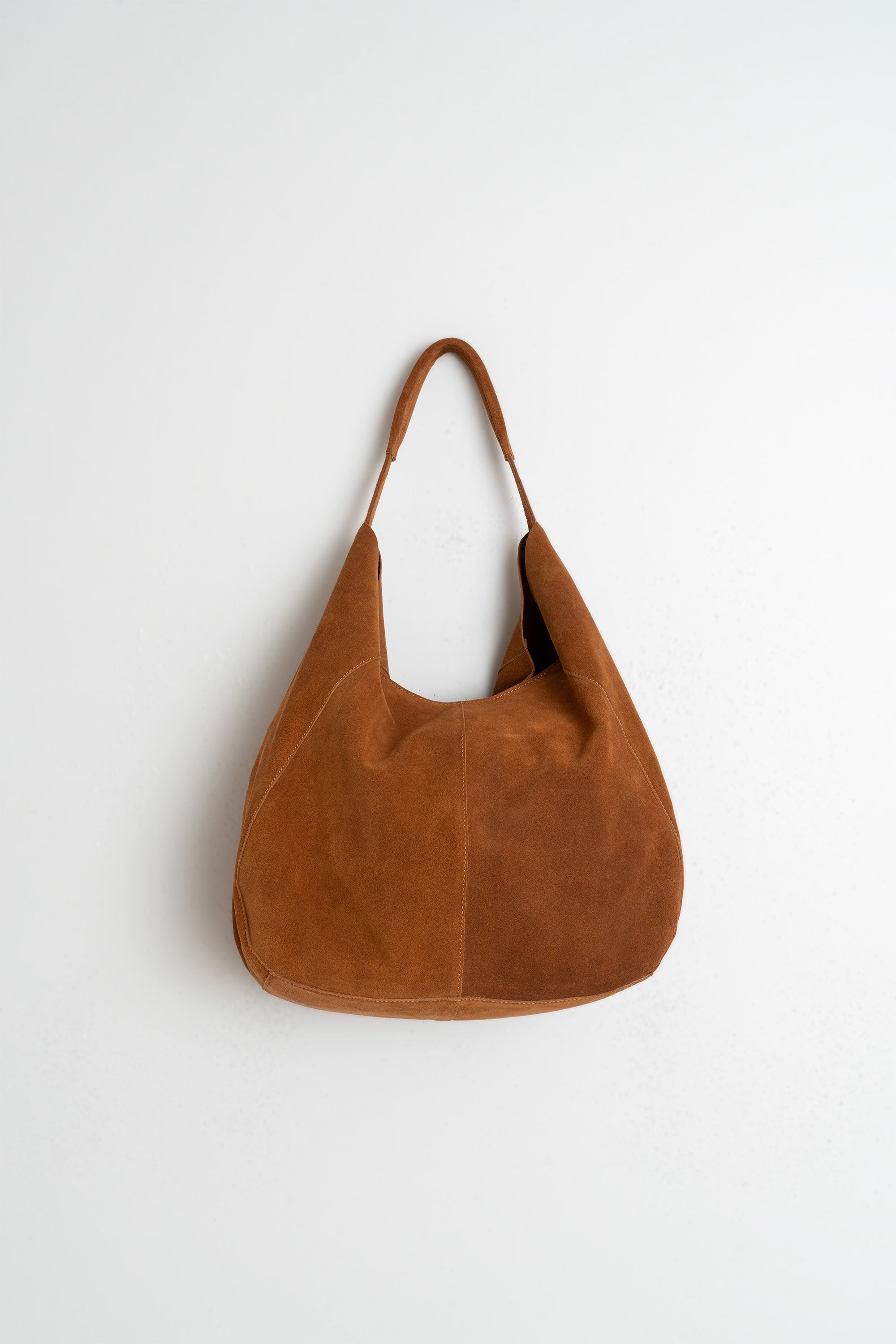 Indi & Cold - Split Leather Tote Bag – Tabaco -