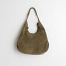 Indi & Cold - Split Leather Tote Bag – Khaki -