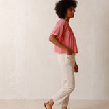 Indi & Cold - Fluorescent Pleated Blouse -