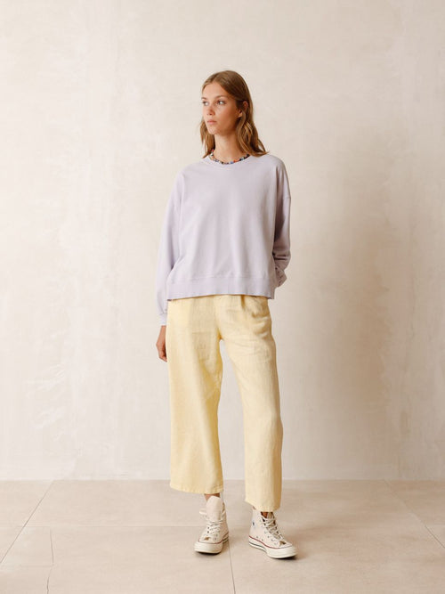 Basic Cotton Sweatshirt-Indi & Cold-Sattva Boutique
