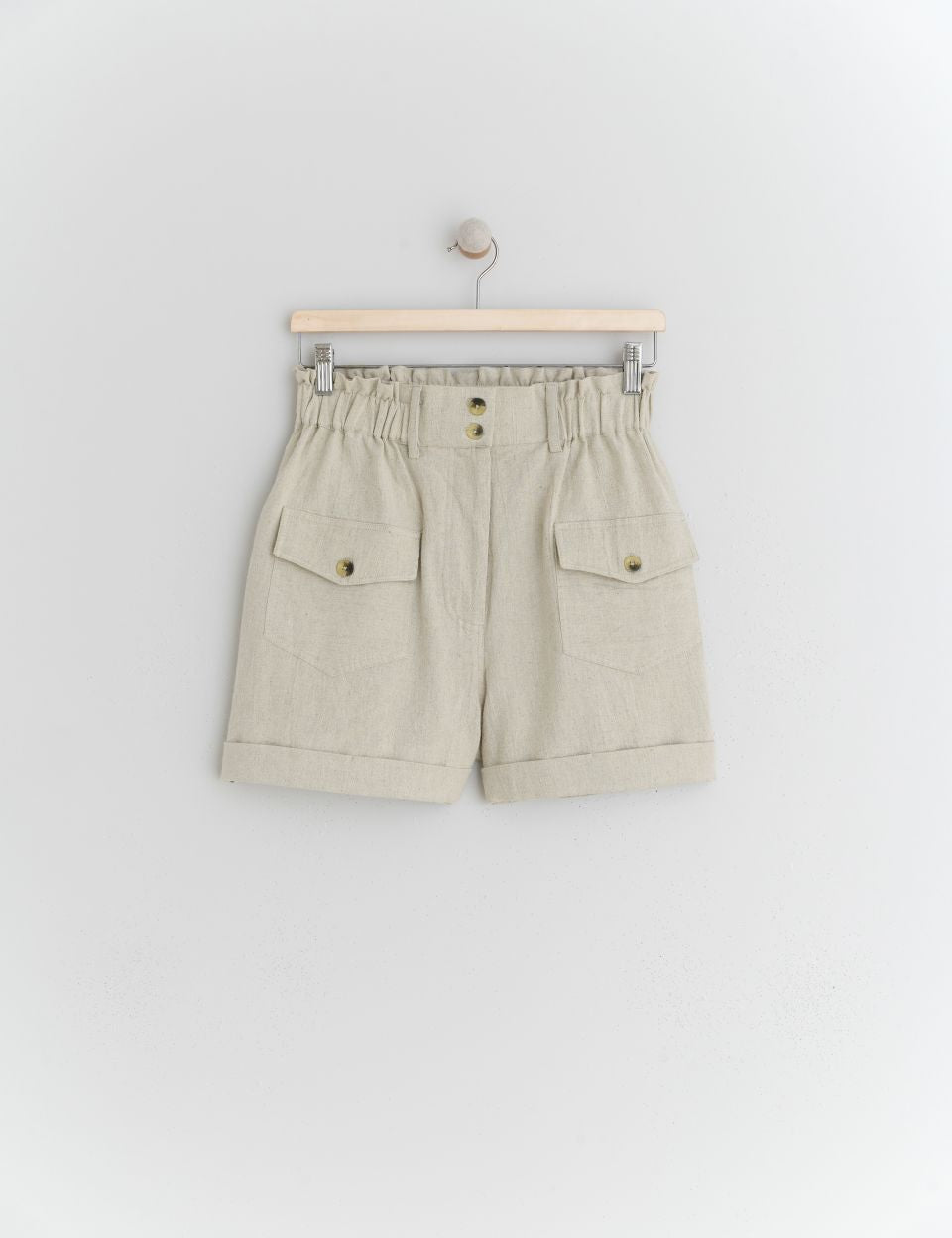 Linen Shorts-Indi & Cold-Sattva Boutique