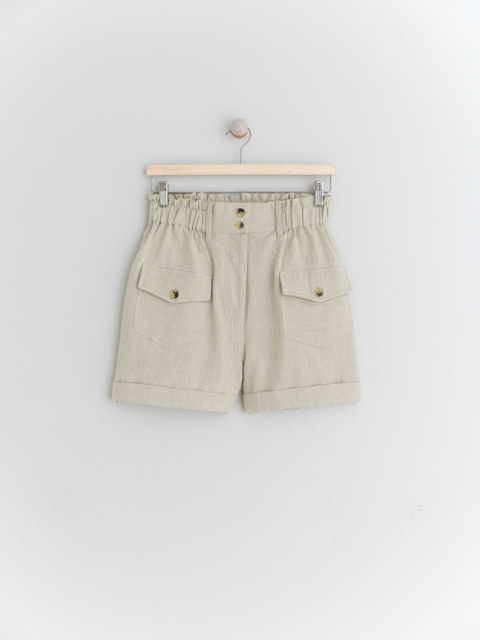 Linen Shorts-Indi & Cold-Sattva Boutique