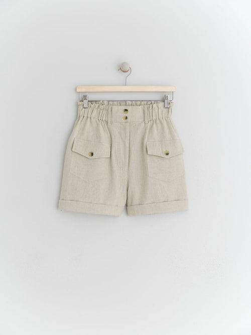 Linen Shorts-Indi & Cold-Sattva Boutique