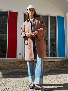 Straight Trench Coat