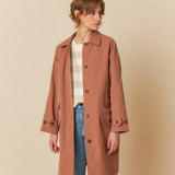 Straight Trench Coat