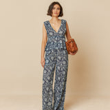 Floral Wide Leg Trousers