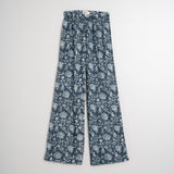 Floral Wide Leg Trousers