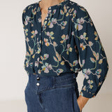 Indi & Cold - Ruched-Detail Blouse -