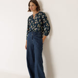Indi & Cold - Ruched-Detail Blouse -
