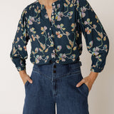 Indi & Cold - Ruched-Detail Blouse -