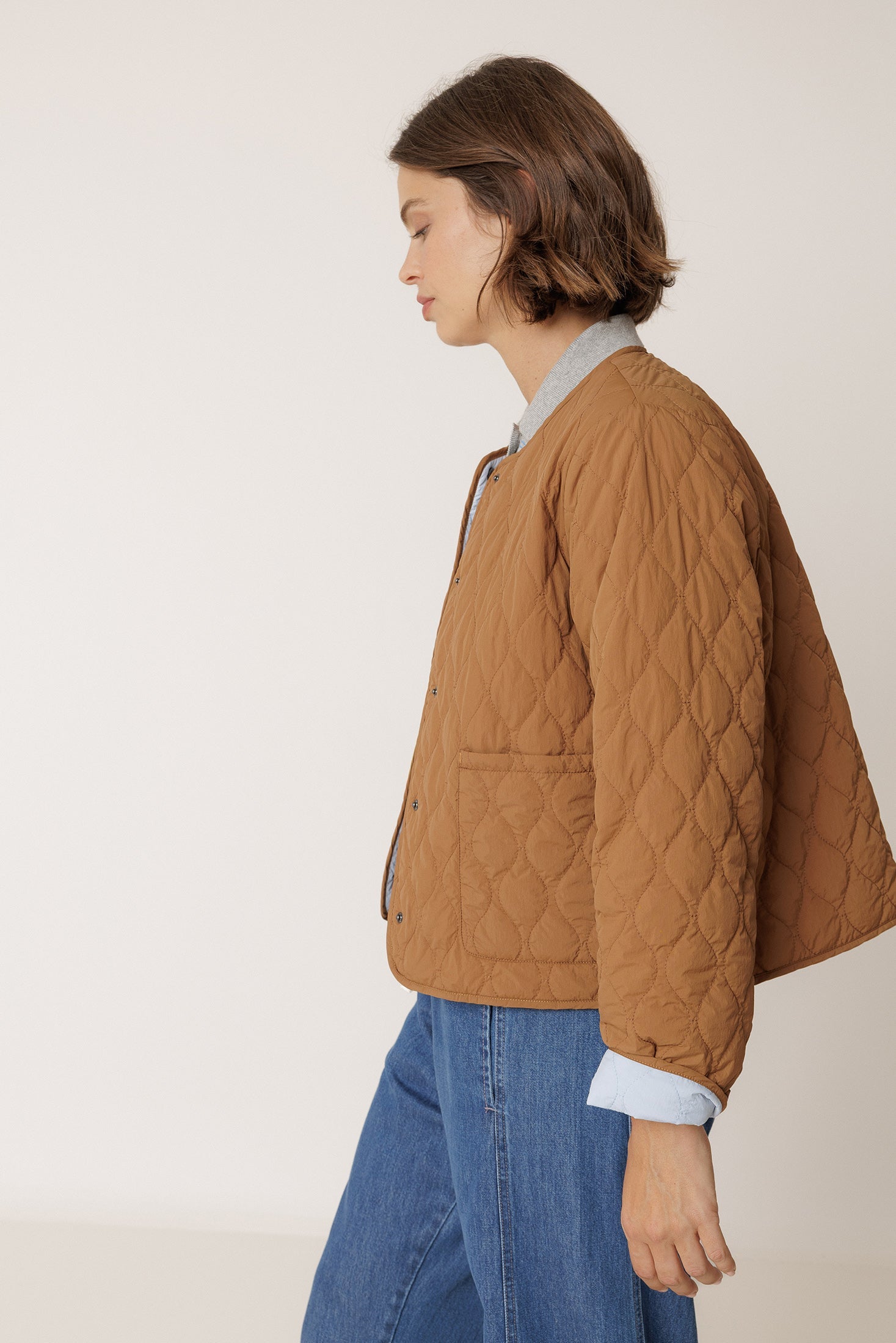 Indi & Cold - Reversible Quilted Coat -