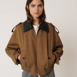 Indi & Cold - Lyocell Bomber Jacket -
