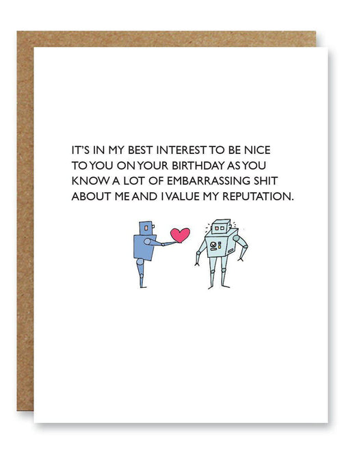 Best Interest Card (Birthday)-Boo to You-Sattva Boutique