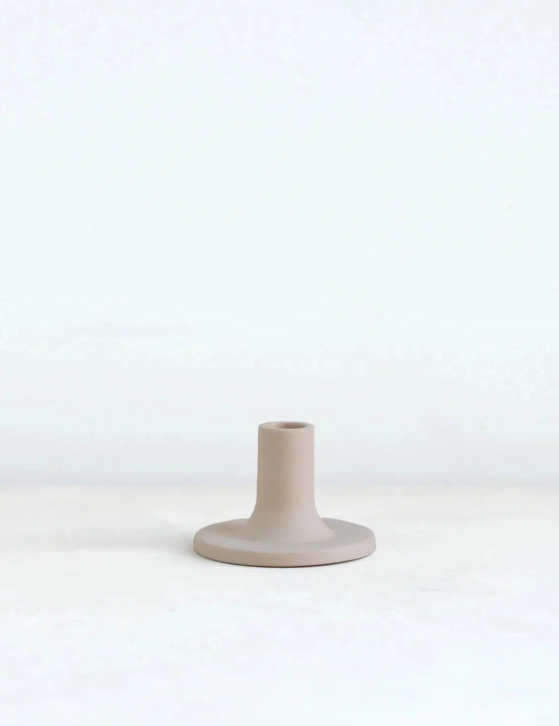 The Floral Society - Ceramic Taper Holder Sand - Default Title