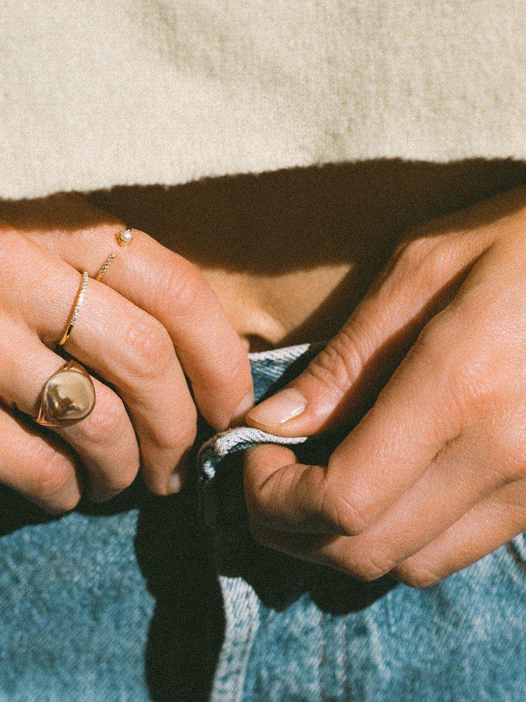Demi Glint Ring-Leah Alexandra-Sattva Boutique