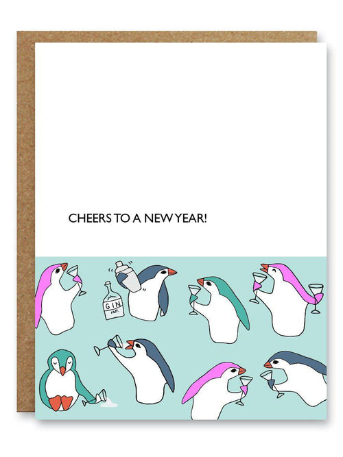 New Year Card-Boo to You-Sattva Boutique