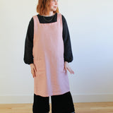 Sattva by Sarah - Cross Back Linen Apron -