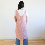 Sattva by Sarah - Cross Back Linen Apron -