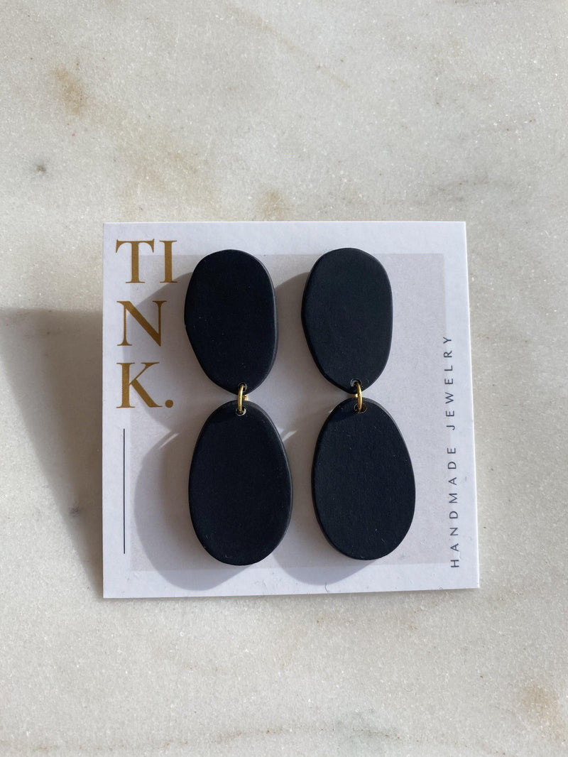 Simone Earrings Black-Tink-Sattva Boutique