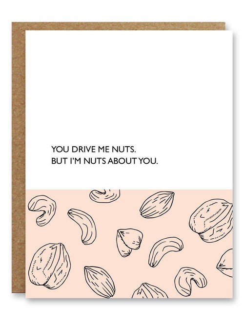 Nuts About You Card (Love)-Boo to You-Sattva Boutique