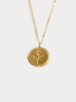 Rose Coin Gold Necklace-Wolf Circus-Sattva Boutique