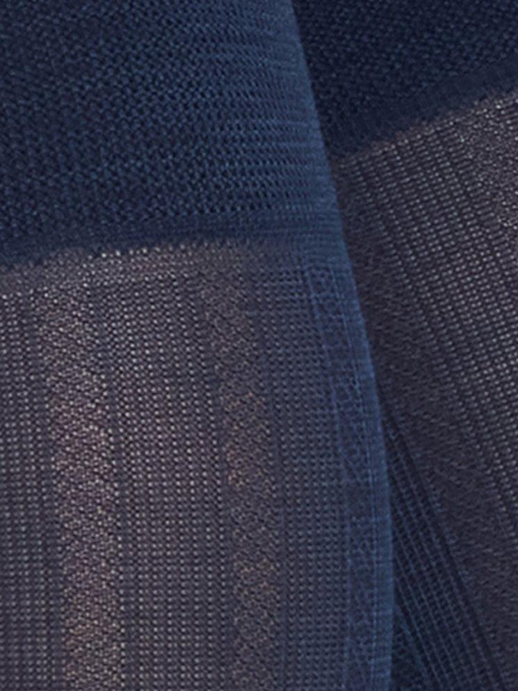 Swedish Stockings - Freja Bio Wool Knee-Highs Navy -