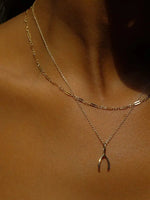 Wishbone Necklace-Leah Alexandra-Sattva Boutique