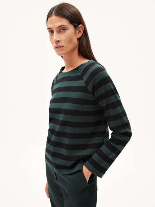 Delaa Stripe Top-Armedangels-Sattva Boutique