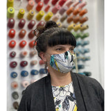 BODYBAG - Face Mask Flower Grafitti -