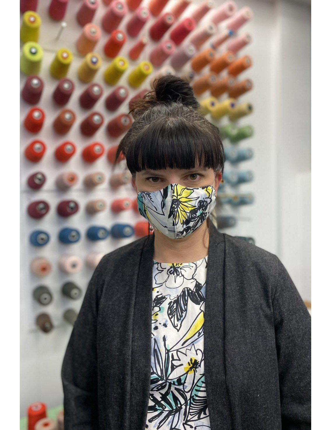 BODYBAG - Face Mask Flower Grafitti - Default Title
